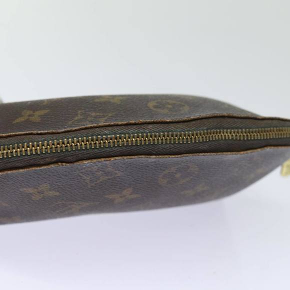 LOUIS VUITTON Monogram Pochette Cosmetic PM Cosmetic Pouch M47515 LV Auth 78301 - Picture 6 of 16